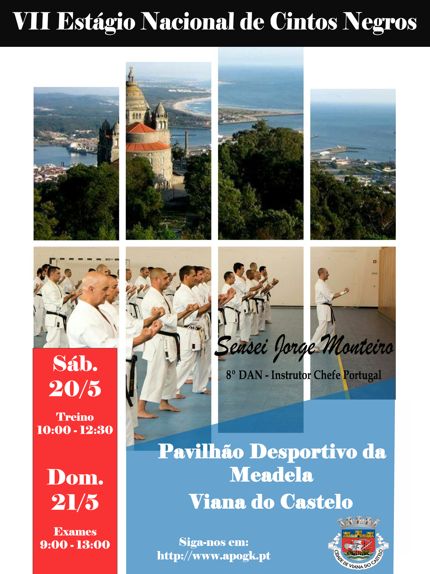 Cartaz Estágio Cintos Negros